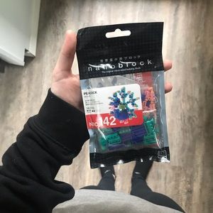 Nano blocks peacock